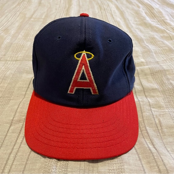 Vintage MLB California Angels Snapback Hat - Picture 1 of 7